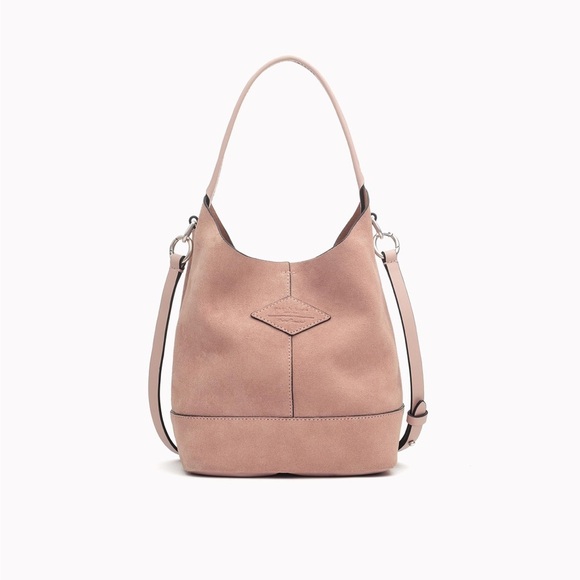 Rag & Bone- Camden Mini Shopper Nude Suede - Picture 1 of 9